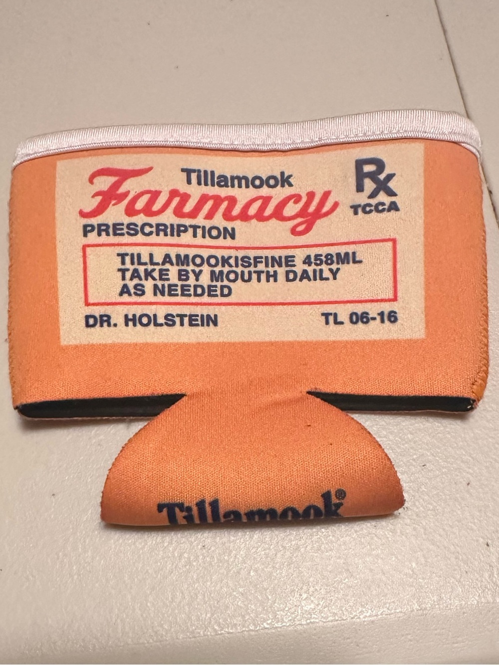 Tillamook ICE CREAM PINT COOLIE (from 2016)